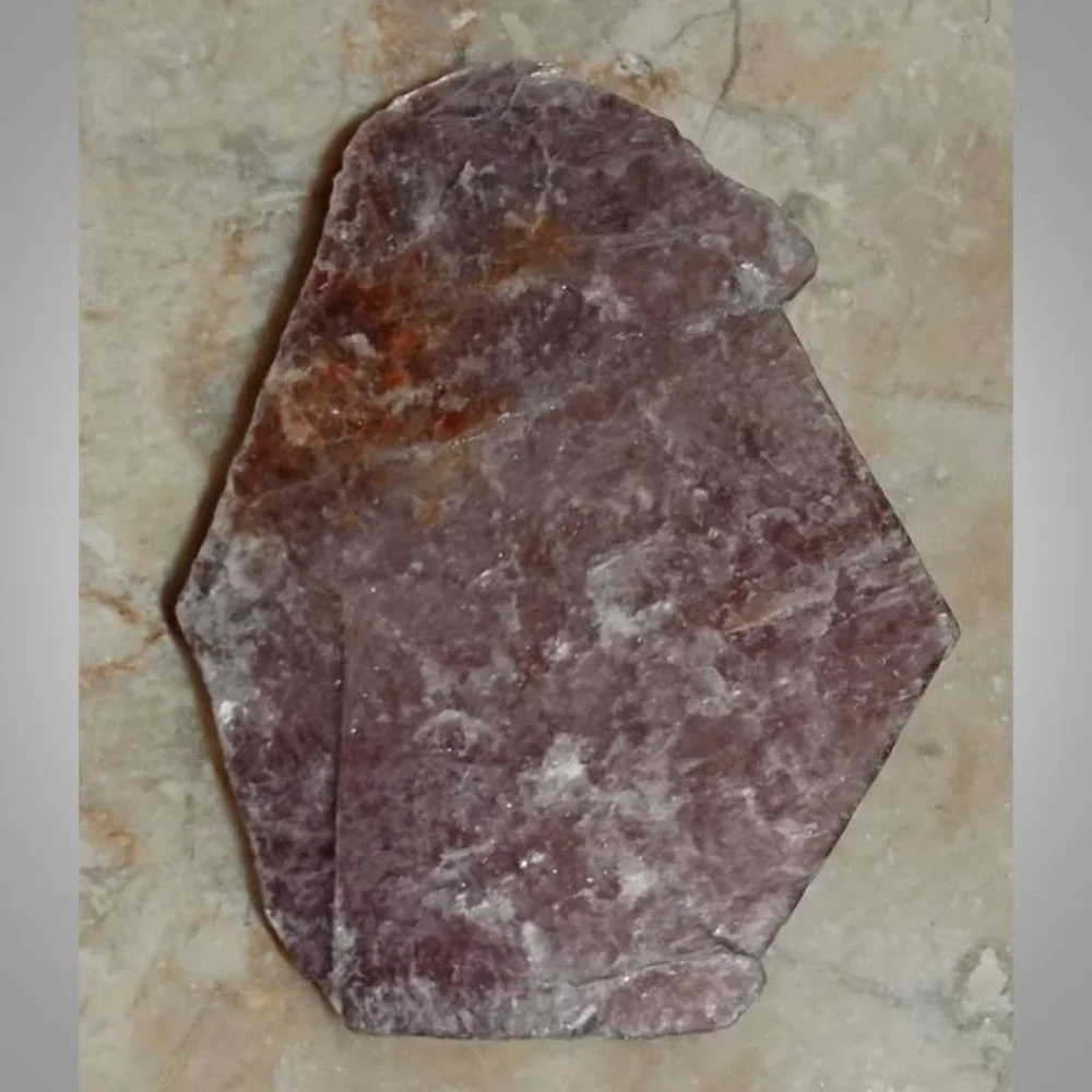 mica lepidolite mineral rock crystal slice 01 BALANCE protection FOCUS